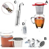 Teesieb aus Edelstahl (6 unterschiedliche) - Speechless Tea