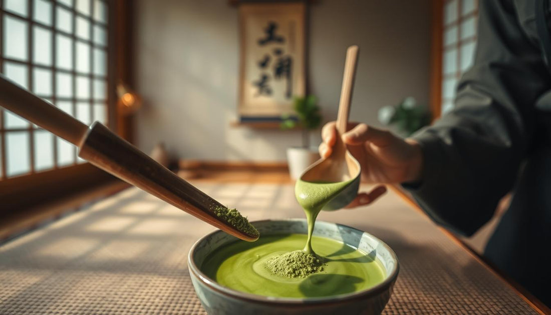 matcha tee zubereitung