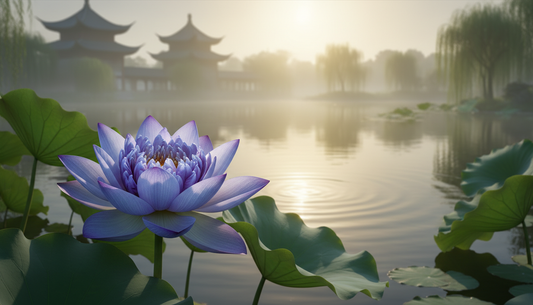 die geschichte des blauen lotus in der chinesischen kultur