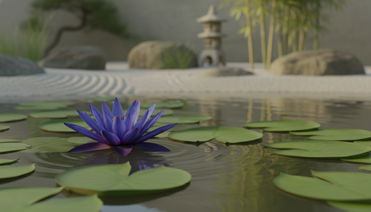 blauer lotus und seine rolle in der spirituellen praxis